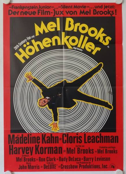 Mel Brooks Höhenkoller originales deutsches Filmplakat